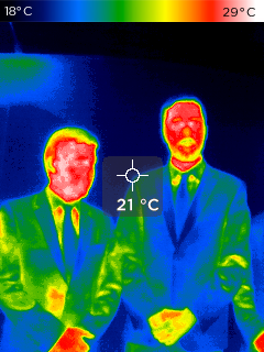 Eoghan Murphy in Thermal Image